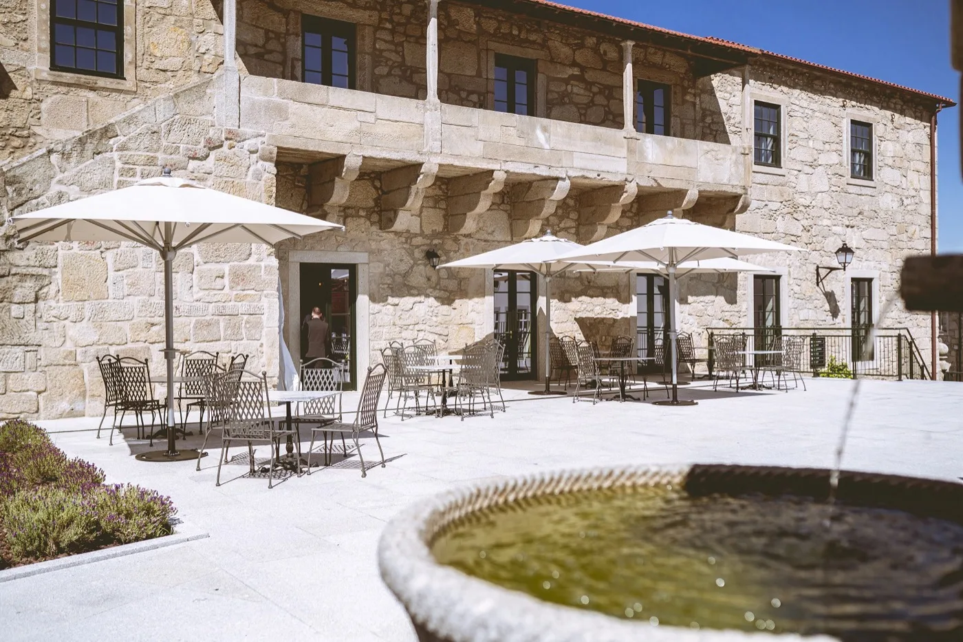 World of Wine venue terraces overlooking the Douro River