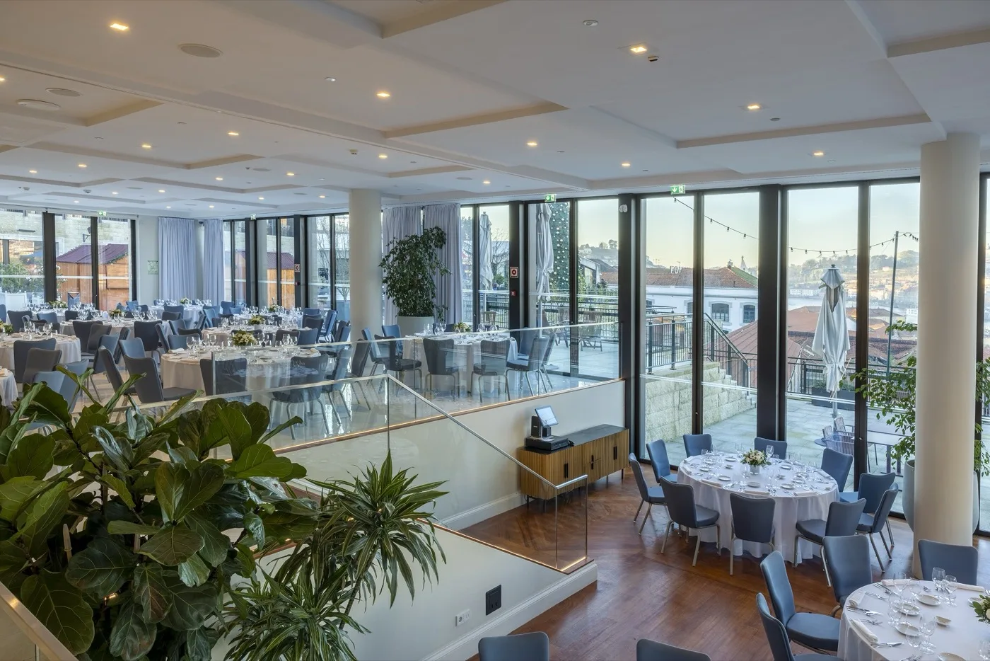 Views from World of Wine across to Porto’s Ribeira